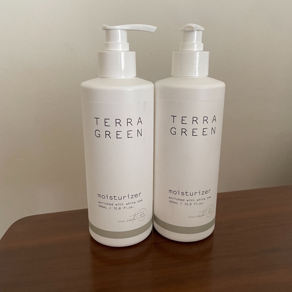 New Terra Green Moisturizer 12.8 Fl. oz. Bundle of 2